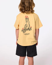 Load image into Gallery viewer, Rip Curl Flamin Galah Youth Tee (1-8) - Washed Yellow
