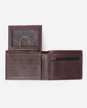 Load image into Gallery viewer, Rip Curl Patched PU All Day Wallet - Brown
