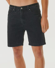 Load image into Gallery viewer, Rip Curl Classic Surf Denim Walkshort - Washed Black
