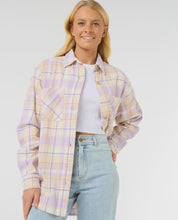Load image into Gallery viewer, Rip Curl High Tide Soft Flannel - Lilac
