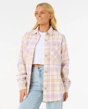 Load image into Gallery viewer, Rip Curl High Tide Soft Flannel - Lilac
