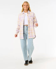 Load image into Gallery viewer, Rip Curl High Tide Soft Flannel - Lilac
