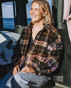 Rip Curl Cala Nights Check Jacket - Multi