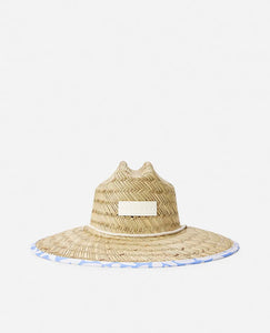 Rip Curl Mixed Straw Hat - Mid Blue