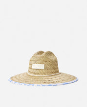 Load image into Gallery viewer, Rip Curl Mixed Straw Hat - Mid Blue
