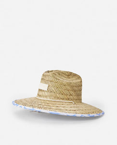 Rip Curl Mixed Straw Hat - Mid Blue