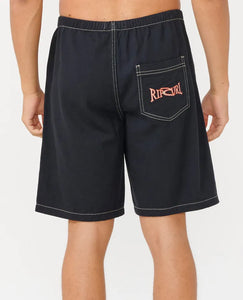 Rip Curl Heritage Volley - Black