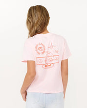 Load image into Gallery viewer, Rip Curl Summer Solstice Tee (8-14) - Light Pink
