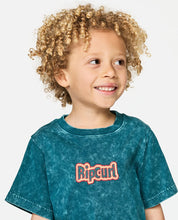 Load image into Gallery viewer, Rip Curl Boys Paddle Out Wash Tee - Blue Green
