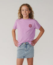 Load image into Gallery viewer, Rip Curl Surf Puff Relaxed Tee (8-14) - Bright Lilac
