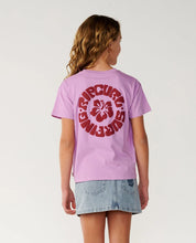 Load image into Gallery viewer, Rip Curl Surf Puff Relaxed Tee (8-14) - Bright Lilac
