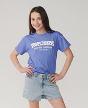 Load image into Gallery viewer, Rip Curl Surf Puff Relaxed Tee (8-14) - Mid Blue
