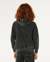 Load image into Gallery viewer, Rip Curl Boys Eternal Shred Washed Hoodie - Washed Black

