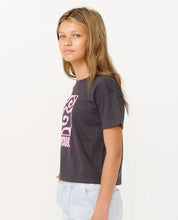 Load image into Gallery viewer, Rip Curl Sun Sol Logo Crop Tee - Girl (8-14 years)
