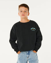 Load image into Gallery viewer, Rip Curl Shred Till Dead Youth Crew (8-12) - Black
