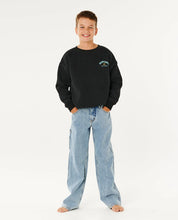 Load image into Gallery viewer, Rip Curl Shred Till Dead Youth Crew (8-12) - Black
