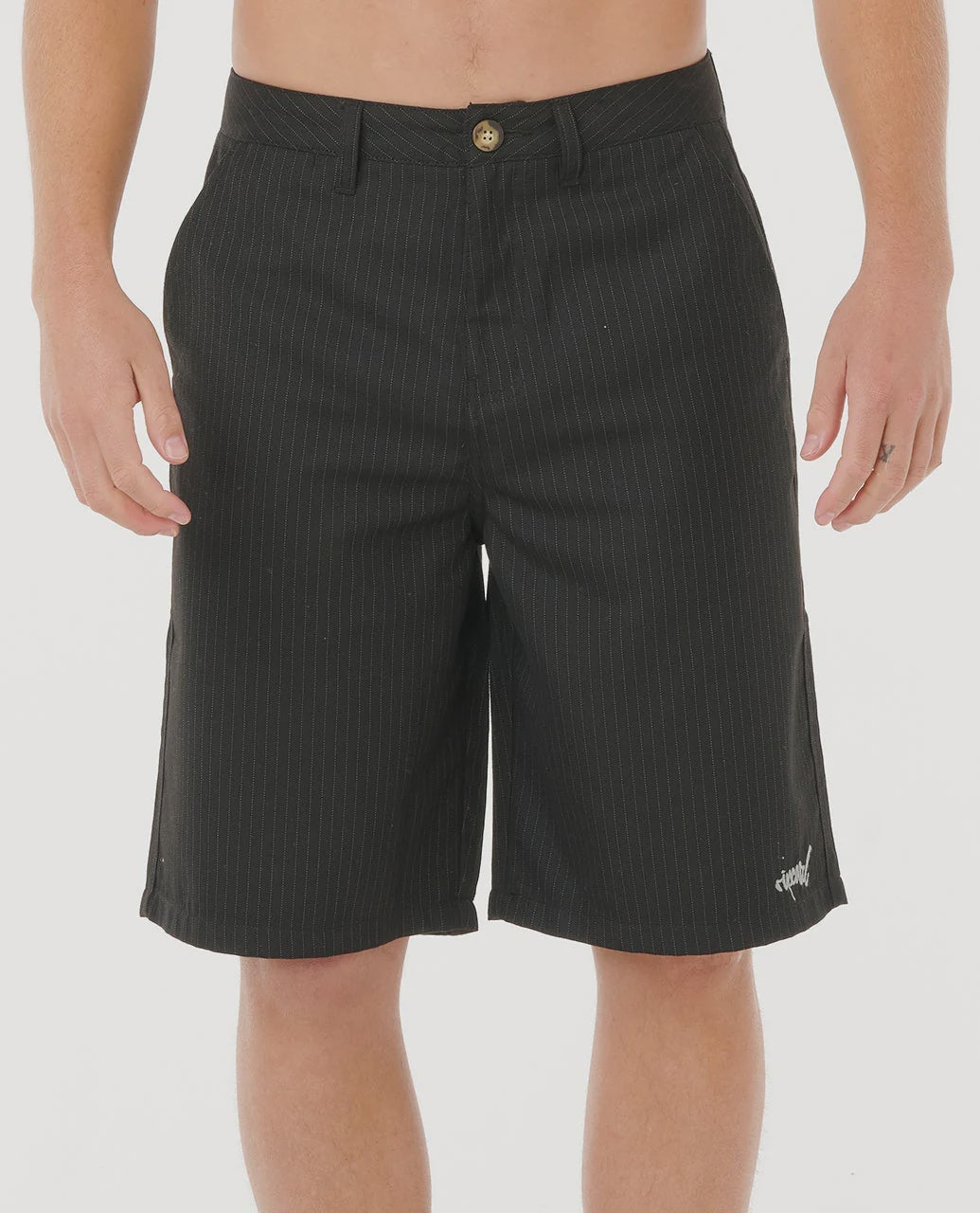 Rip Curl Archive Pinstripe Walkshort - Black