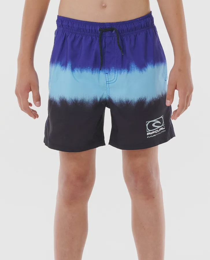 Rip Curl Boys Evolution Dip Volley - Wild Berry