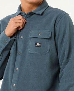 Rip Curl Fun Times Polar Fleece Shirt - Pine Night