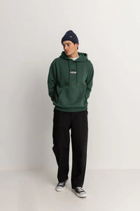 Rhythm Embroidered Fleece Hoodie - Pine