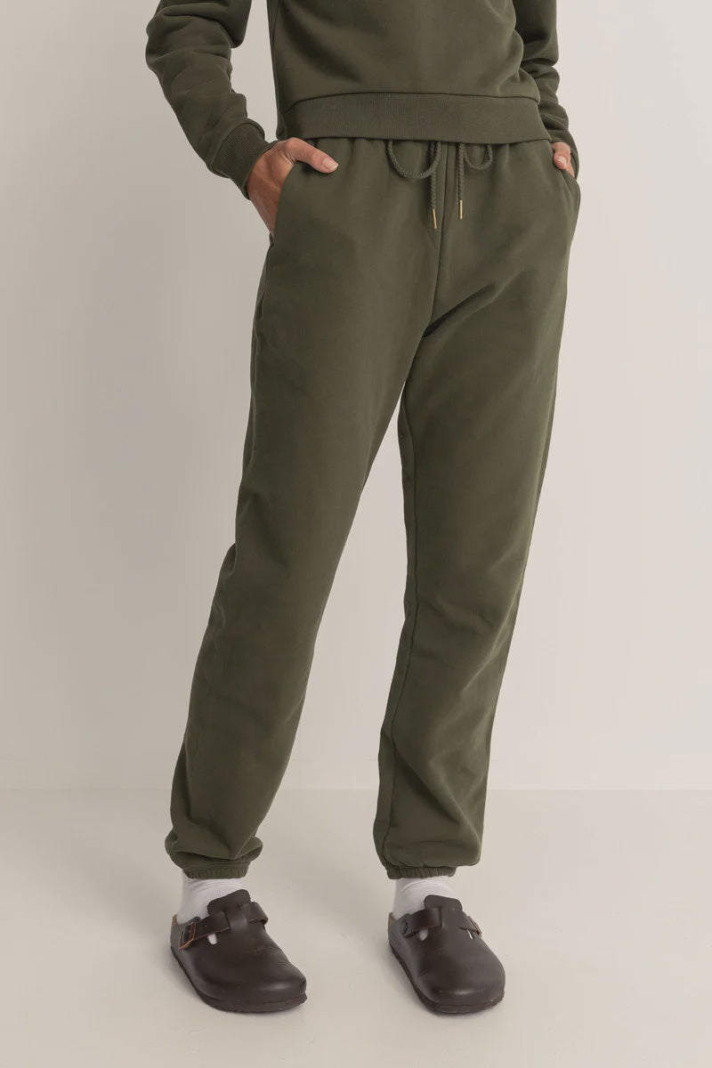 Rhythm Sunny Track Pant  - Khaki