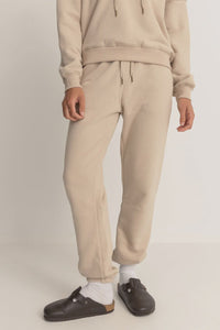 Rhythm Island Hour Track Pant - Ecru