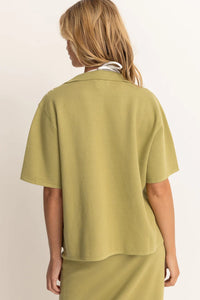 Rhythm Horizon Knitted Shirt - Palm