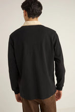 Load image into Gallery viewer, Rhythm Hayes L/S Rugby Polo - Black
