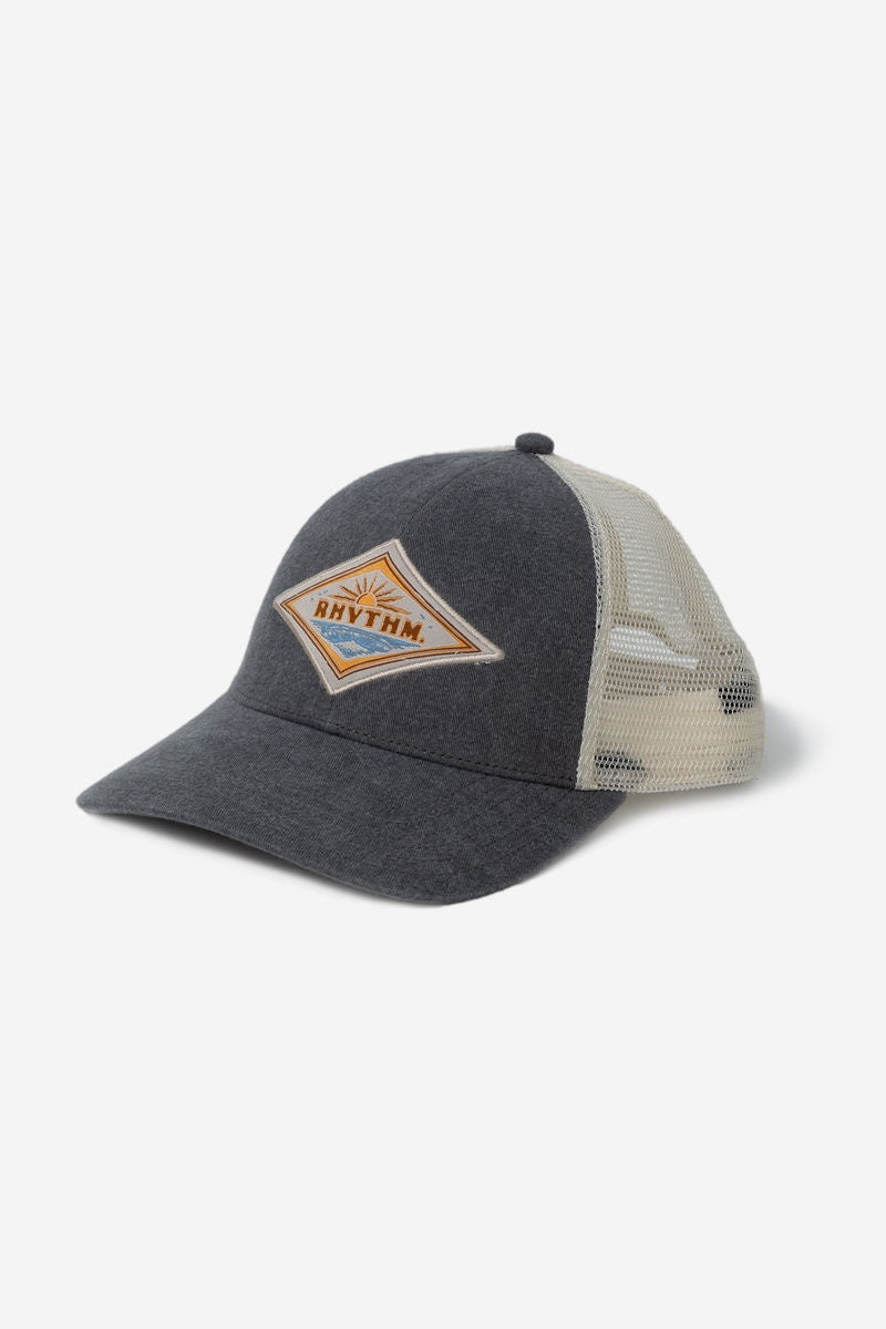 Rhythm Frame Trucker Cap - Charcoal