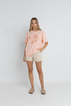 Load image into Gallery viewer, Rhythm Paradise Floral Oversized T-Shirt - Pink
