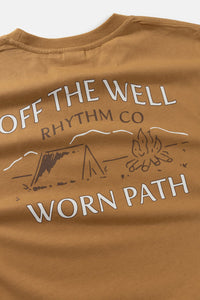 Rhythm Wilderness SS T-Shirt - Camel