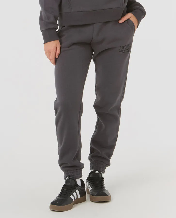 Rip Curl Surf Staple Trackpant - Washed Black