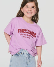 Load image into Gallery viewer, Rip Curl Surf Puff Tee (1-8) - Bright Lilac
