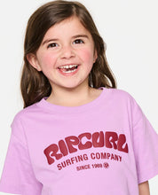 Load image into Gallery viewer, Rip Curl Surf Puff Tee (1-8) - Bright Lilac
