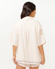 Load image into Gallery viewer, Rip Curl Beach Party Embroidered Shirt - Off White
