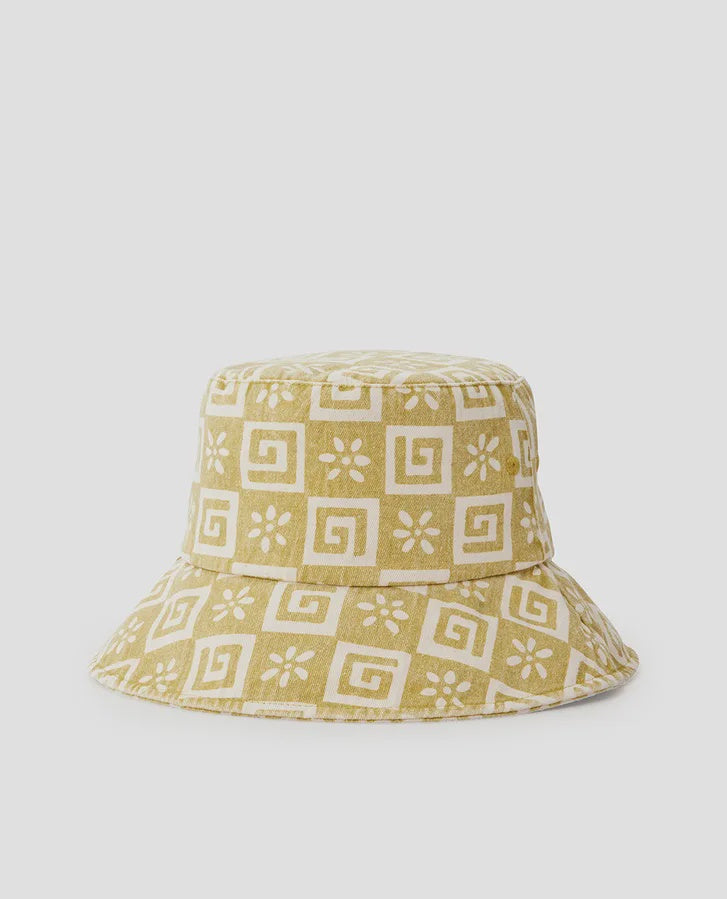 Rip Curl Mixed UPF Bucket Hat - Green Olive