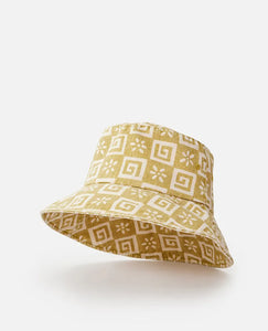 Rip Curl Mixed UPF Bucket Hat - Green Olive