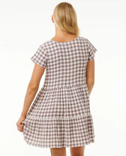 Load image into Gallery viewer, Rip Curl Premium Surf Check Dress - Eggplant
