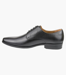 Florsheim Jackson Plain Leather Shoe - Black