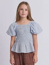 Load image into Gallery viewer, Eve Girl Bobbi Top (8-14) - Light Blue
