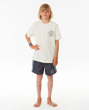 Load image into Gallery viewer, Rip Curl Youth Shred Rock Temple Tee - Bone

