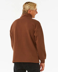Rip Curl Heritage Diamond Crew - Chocolate