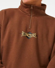 Load image into Gallery viewer, Rip Curl Heritage Diamond Crew - Chocolate
