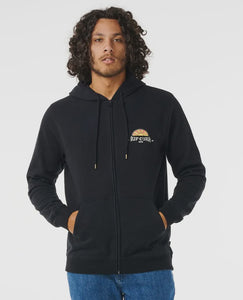 Rip Curl Tubed and Hazed Zip Through Hood