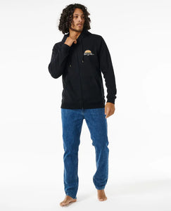 Rip Curl Tubed and Hazed Zip Through Hood