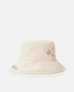 Rip Curl Beach Party Bucket Hat - Bone