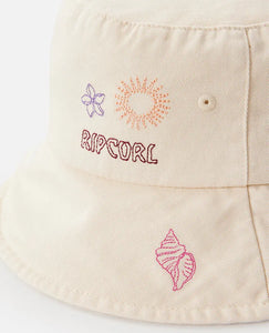 Rip Curl Beach Party Bucket Hat - Bone