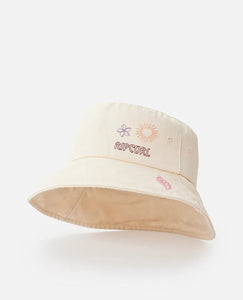 Rip Curl Beach Party Bucket Hat - Bone