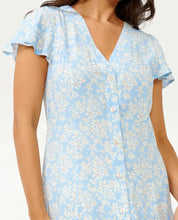 Load image into Gallery viewer, Rip Curl Desert Dreams Ditsy Mini  Dress -  Mid Blue
