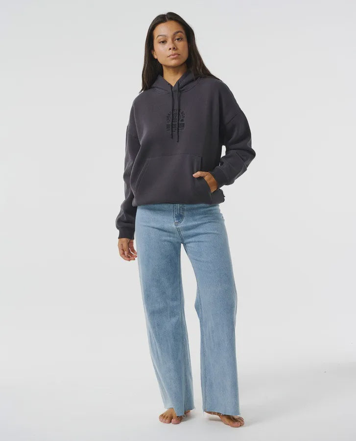 Rip Curl Amphora Heritage Hood - Washed Black